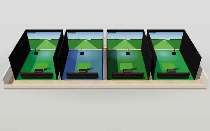 Simulador de golf en 3D