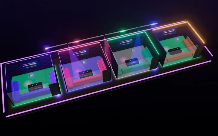 Salas de karaoke en 3D