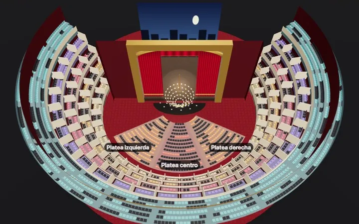 Teatro a la italiana en 3D