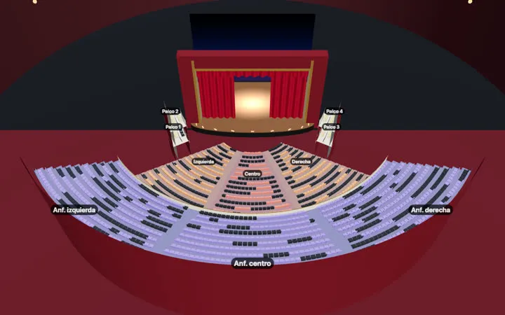 Teatro / auditorio en 3D